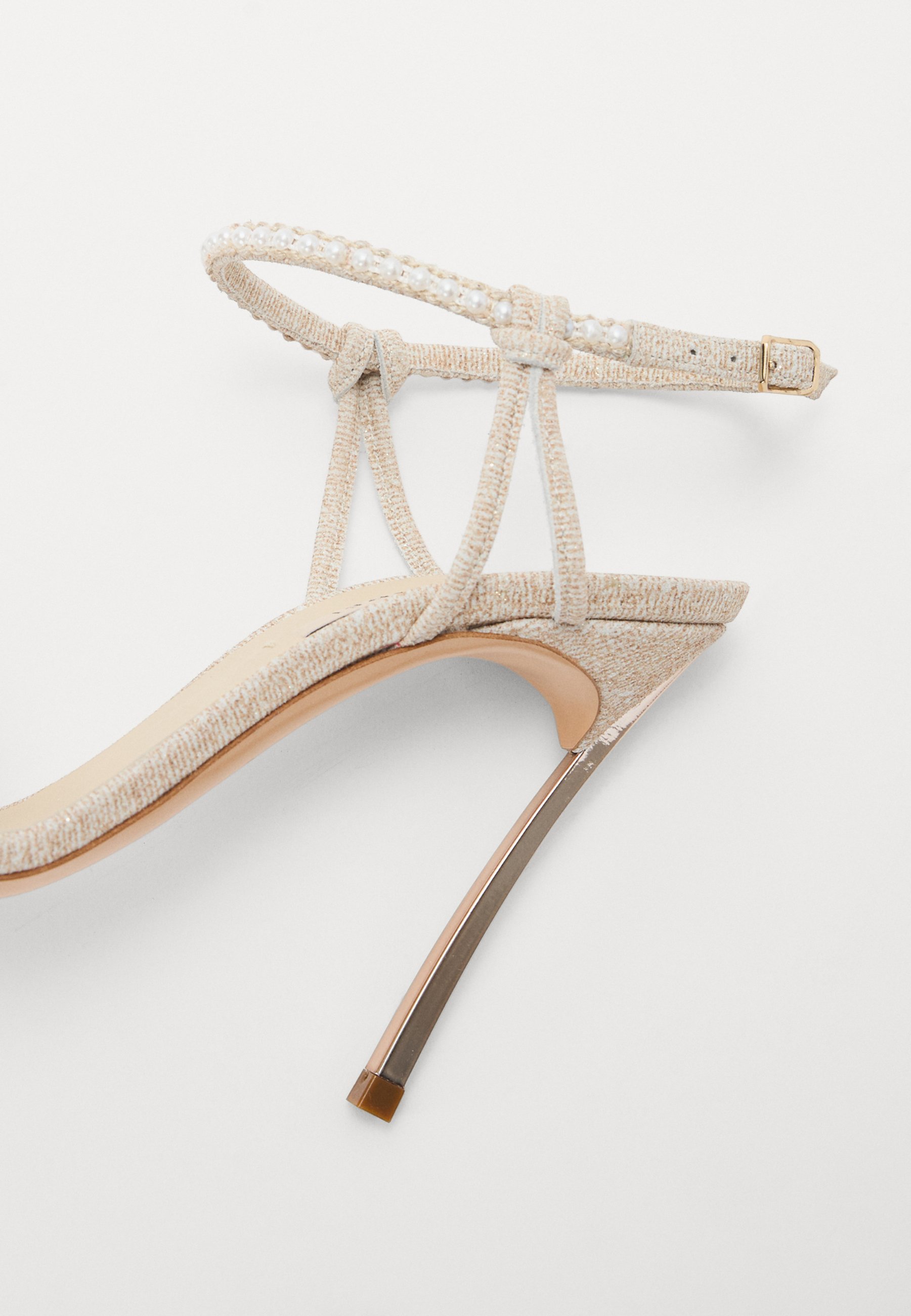 Casadei SUPERBLADE - High heeled sandals - oro/tan - Zalando