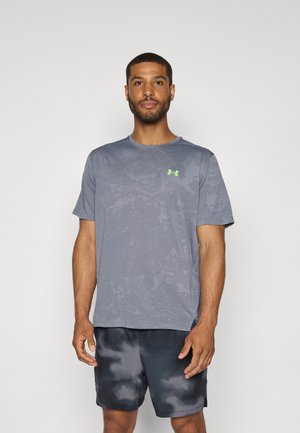 VENT - T-shirt de sport - castlerock/hyper green