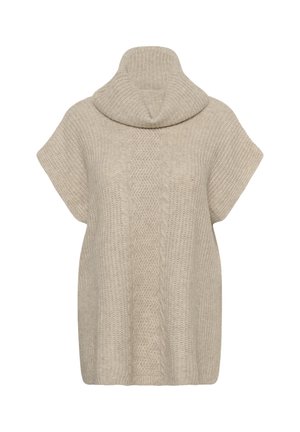 Kaffe Curve, KCROSA PONCHO - Poncho - feather gray melange
