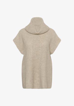 Kaffe Curve, KCROSA PONCHO - Poncho - feather gray melange