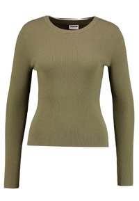 Noisy May Strickpullover - olive