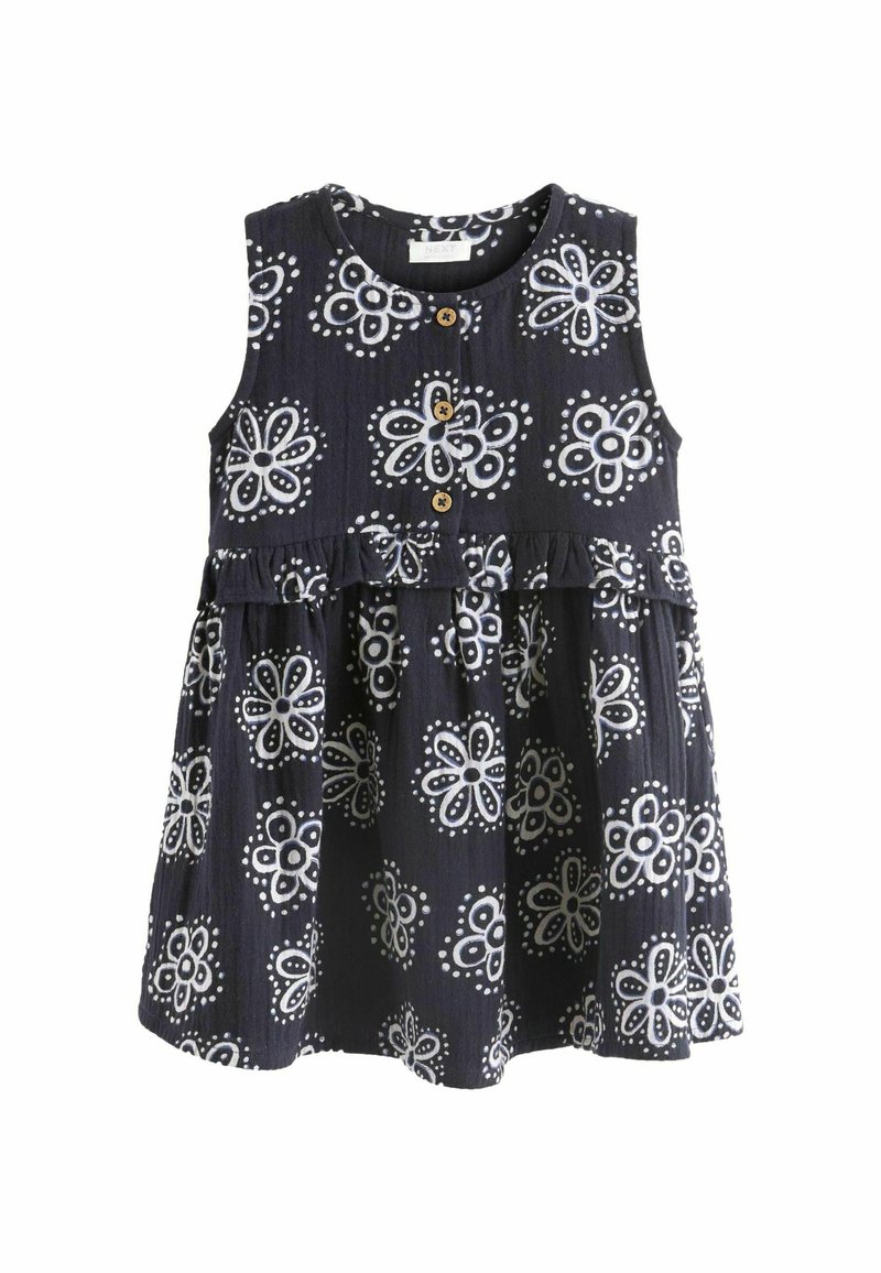 Next - PEPLUM  REGULAR FIT - Vestido informal - black floral, Ampliar