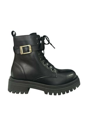 Stivaletti con plateau - nero