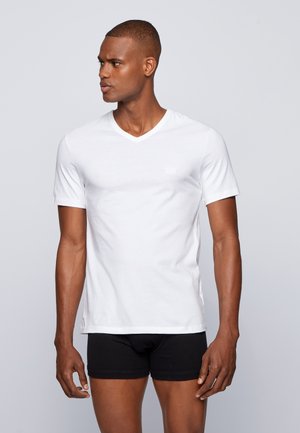 BOSS 3 PACK - Unterhemd/-shirt - white