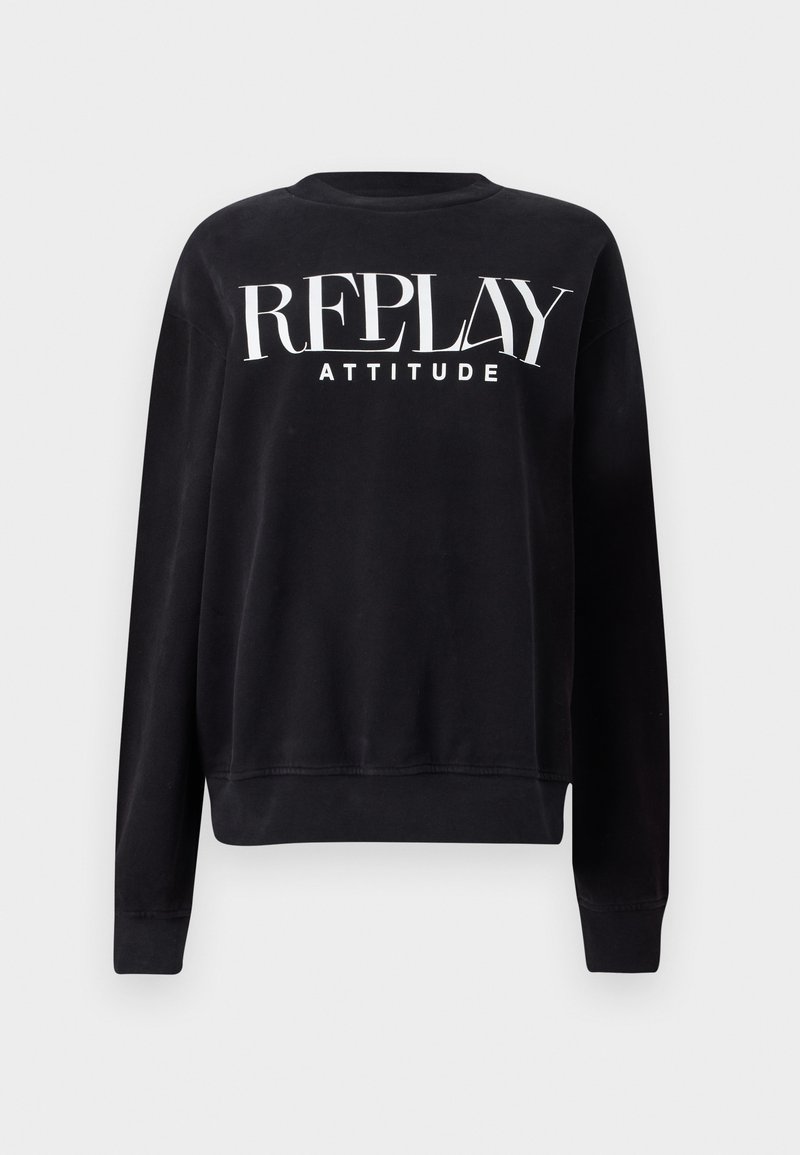 Replay Sweater zwart