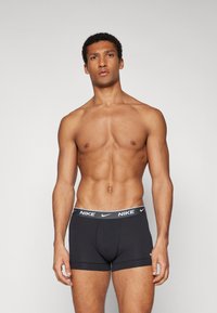 Nike Underwear - STRETCH TRUNK 3 PACK - Underkläder - black/orange/antthracite Miniatyrbild 1