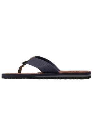 TOEMAN BEACH - T-bar sandals - navy
