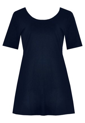 MIT KURZARM - Tunikaer - navy