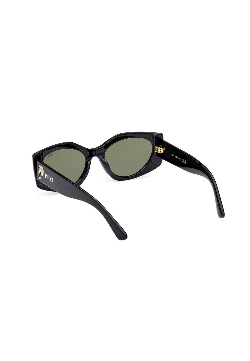 Emilio Pucci Black and Green Cat-Eye Sunglasses Emilio Pucci | Accessories | Vintage Emilio Pucci Sunglasses  main image 4