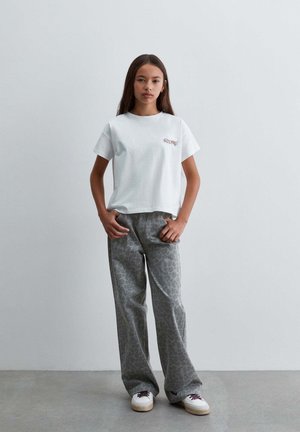 Scalpers, SCALPERS SCCRYSTAL TEE GIRLS - Camiseta estampada - white