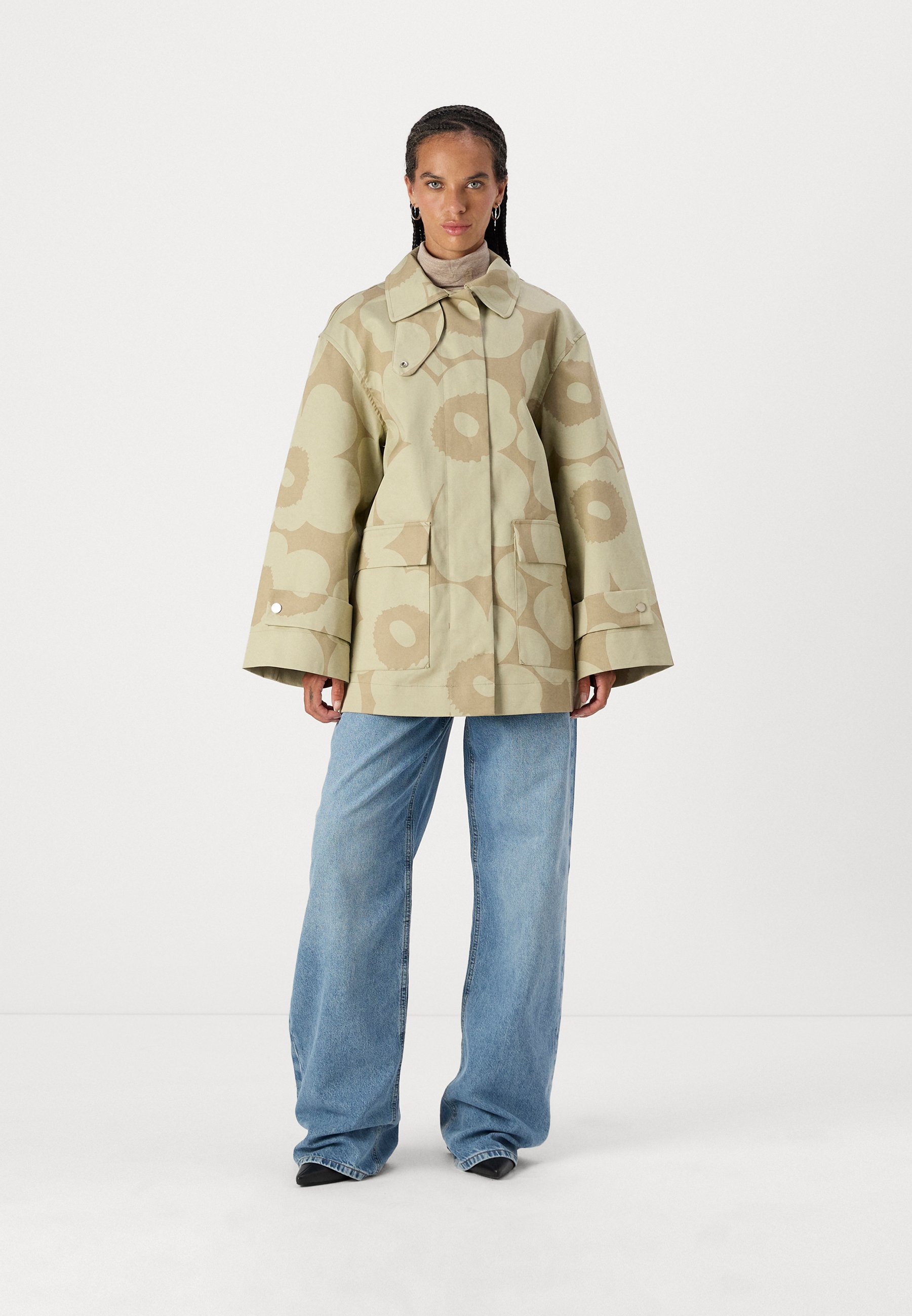 24AW■marimekko■Kitti Unikko コットンブレンドコート 2024AW】marimekko マリメッコ/ Kitti Unikko コート (marimekko