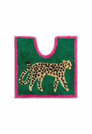 Next, CHEETAH ANIMAL PRINT - Alfombrilla de baño - green