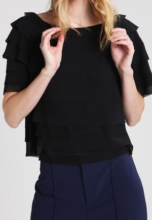 Bluse - black