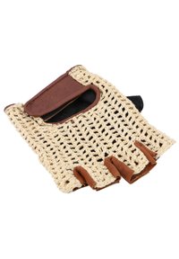 Gusti Leder STEVE L. - Fingerless gloves - braun