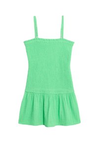 Marks & Spencer SHIRRED - Vestido informal - green