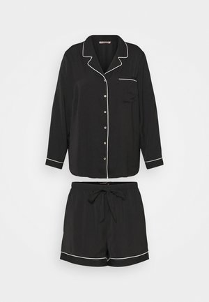 AMANDA SHORT SET - Pigiama - black