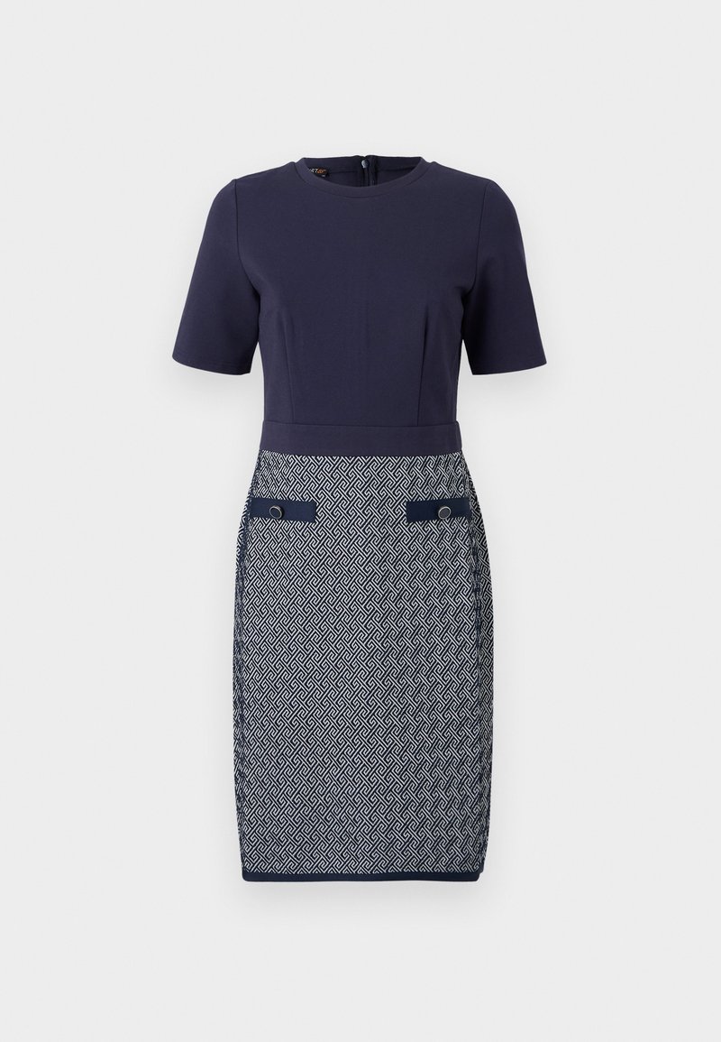 Apart Etui-jurk donkerblauw