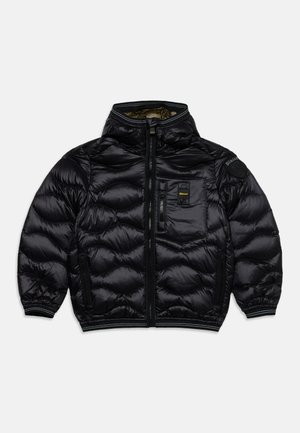 Blauer, BRINTON JUNIOR UNISEX - Пухено яке - black/dark olive