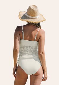 Cupshe CHIC SET GLAMOUR - Costume da bagno - white