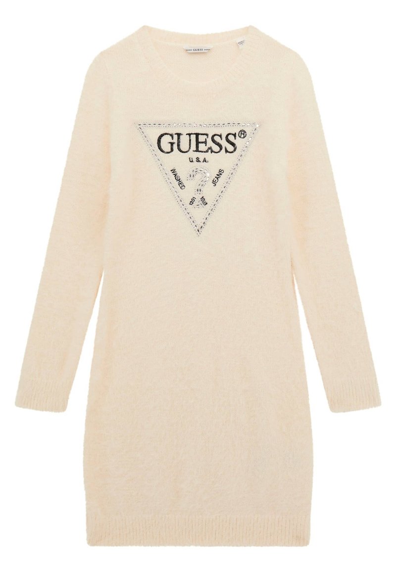 Guess JUNIOR DRESS - Džemperkleita - weiß
