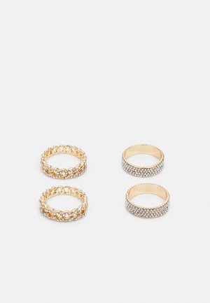 BLINGUP 4 PACK - Ring - gold-coloured