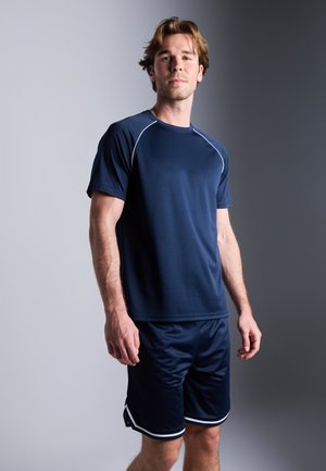 Pier One Sport Osnovna majica kratkih rukava - dark blue