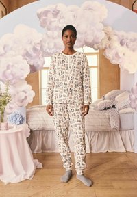 Cath Kidston HENLEY - REGULAR FIT SET - Pyžamo - ecru cats