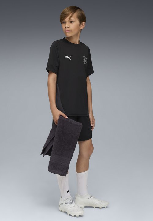 PUMA MANCHESTER CITY - Sports T-shirt - black silver — photo 4