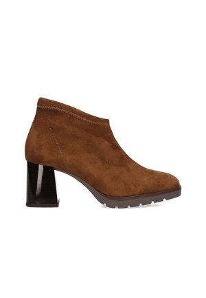 Botines con plataforma - brown