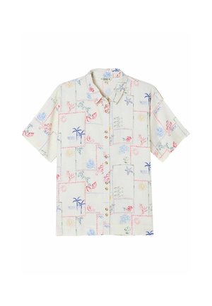 FatFace, REGULAR FIT - SHIRT  . - Blusa - ivory sea postcard