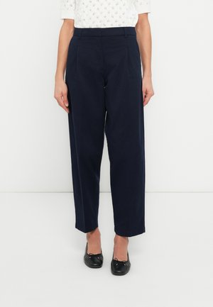 SLFBARREL MILLE PANT - Hlače - dark sapphire