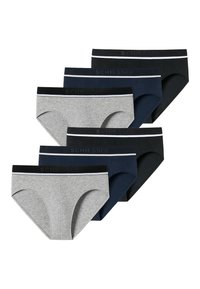 Unausgewählt, schwarz navy grau