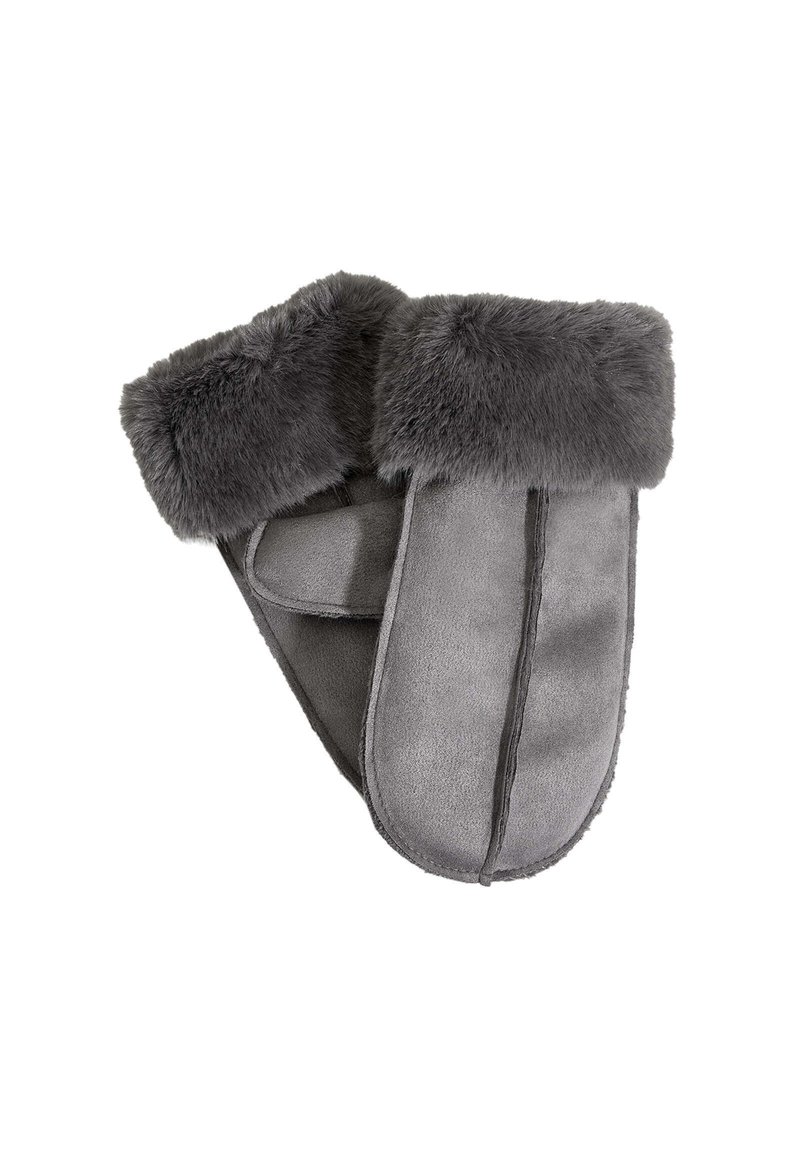 Damen Fäustlinge | OYSHO MIT UMSCHLAG Kurzfingerhandschuh grey/grau - BE55831 Damen Fäustlinge | OYSHO MIT UMSCHLAG Kurzfingerhandschuh grey/grau - BE55831