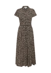 SLNaya Arjana - Maxi dress - black with brown dots