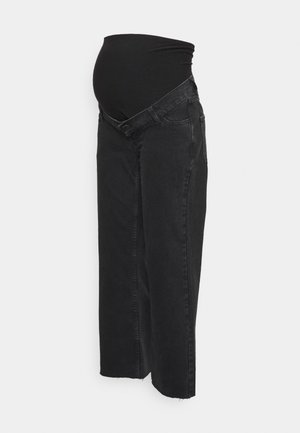Straight leg jeans - black