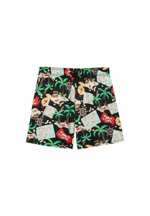 Swimming shorts - multifarben w nero stampa pirati