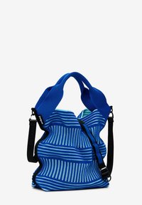 Desigual MEDIUM PERFORATED - Kabelka - blue