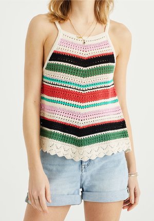 Top - multi-coloured