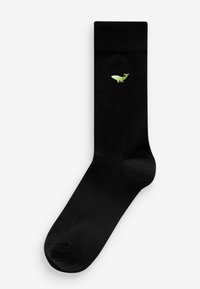 Next EMBROIDERED FIVE PACK - Zoknik - black sealife
