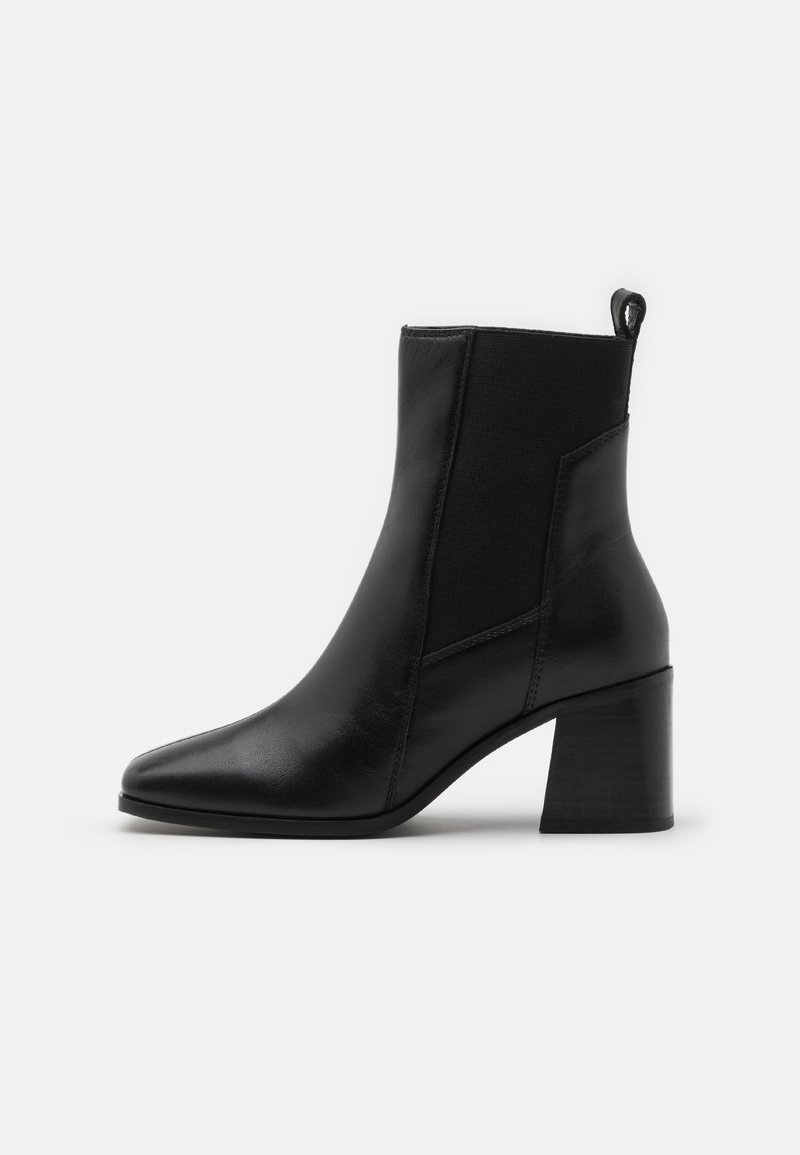 Zign - LEATHER - Bottines - black, Agrandir