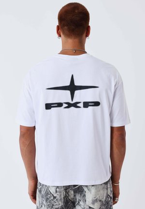 MANCHES COURTES OUTPOST - T-Shirt print - blanc