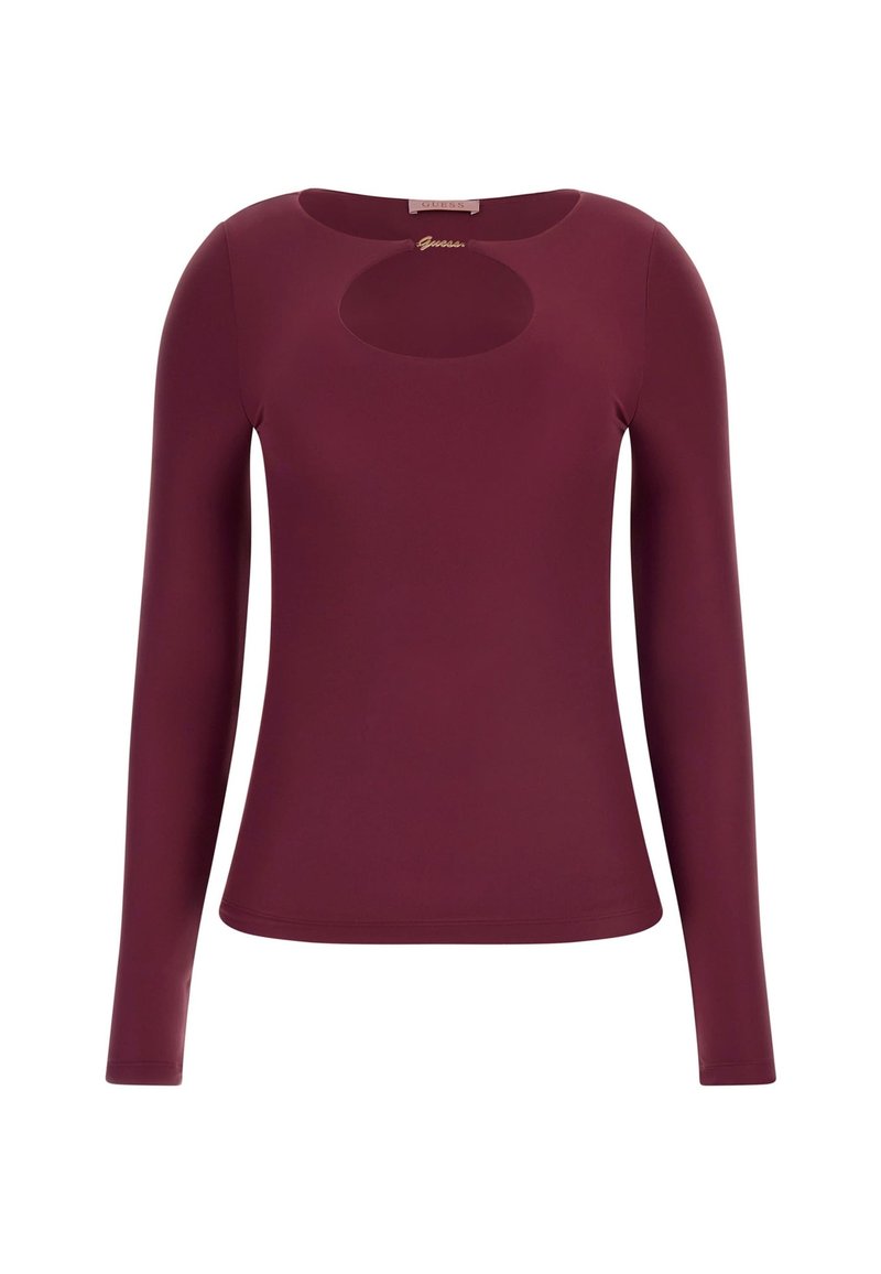Guess Longsleeve bordeauxrood