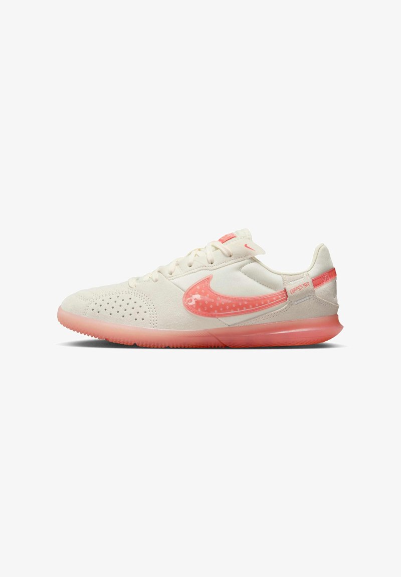 Nike Performance JR. STREETGATO - Botines de fútbol sala - pale ivory/apricot agate