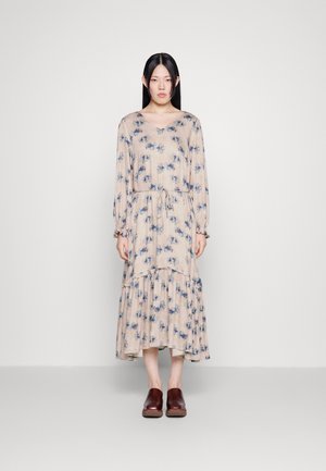 Bruuns Bazaar ANISE HAMIDA DRESS - Φόρεμα ημέρας - beige/blue
