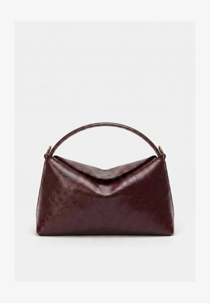 HVISK, NOTE RAW STRUCTURE - Bolso de mano - deep burgundy