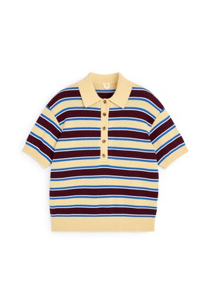ARKET, Polo - yellow/blue