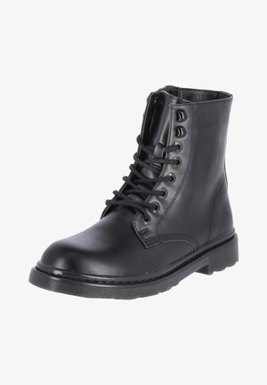 Bottines à lacets - schwarz