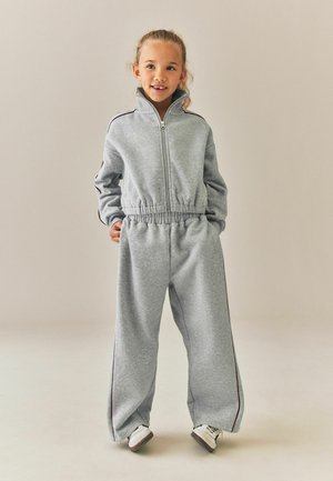 Next, ZIP THROUGH SWEATSHIRT - Vetoketjullinen college - grey