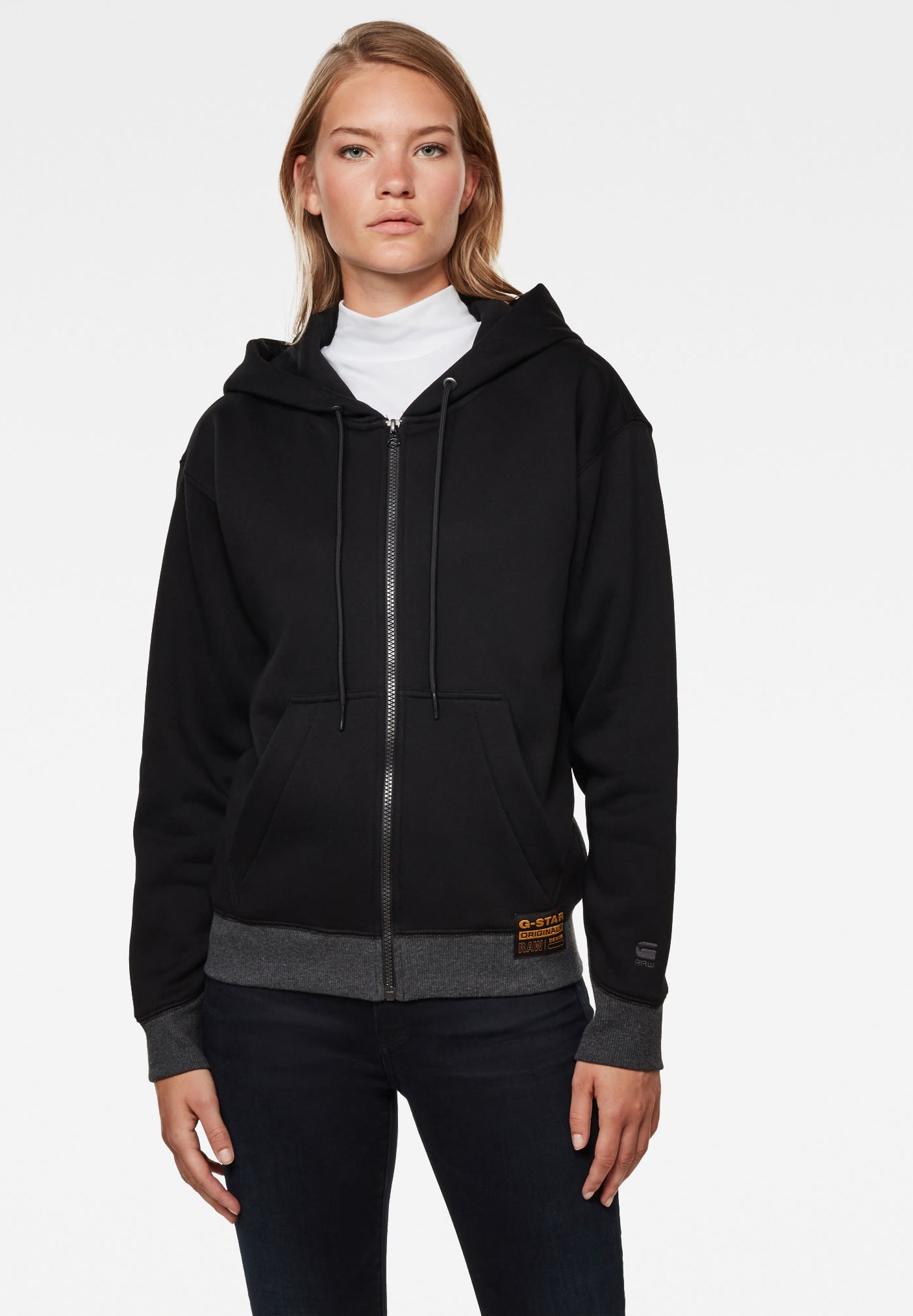 g star premium core hooded zip