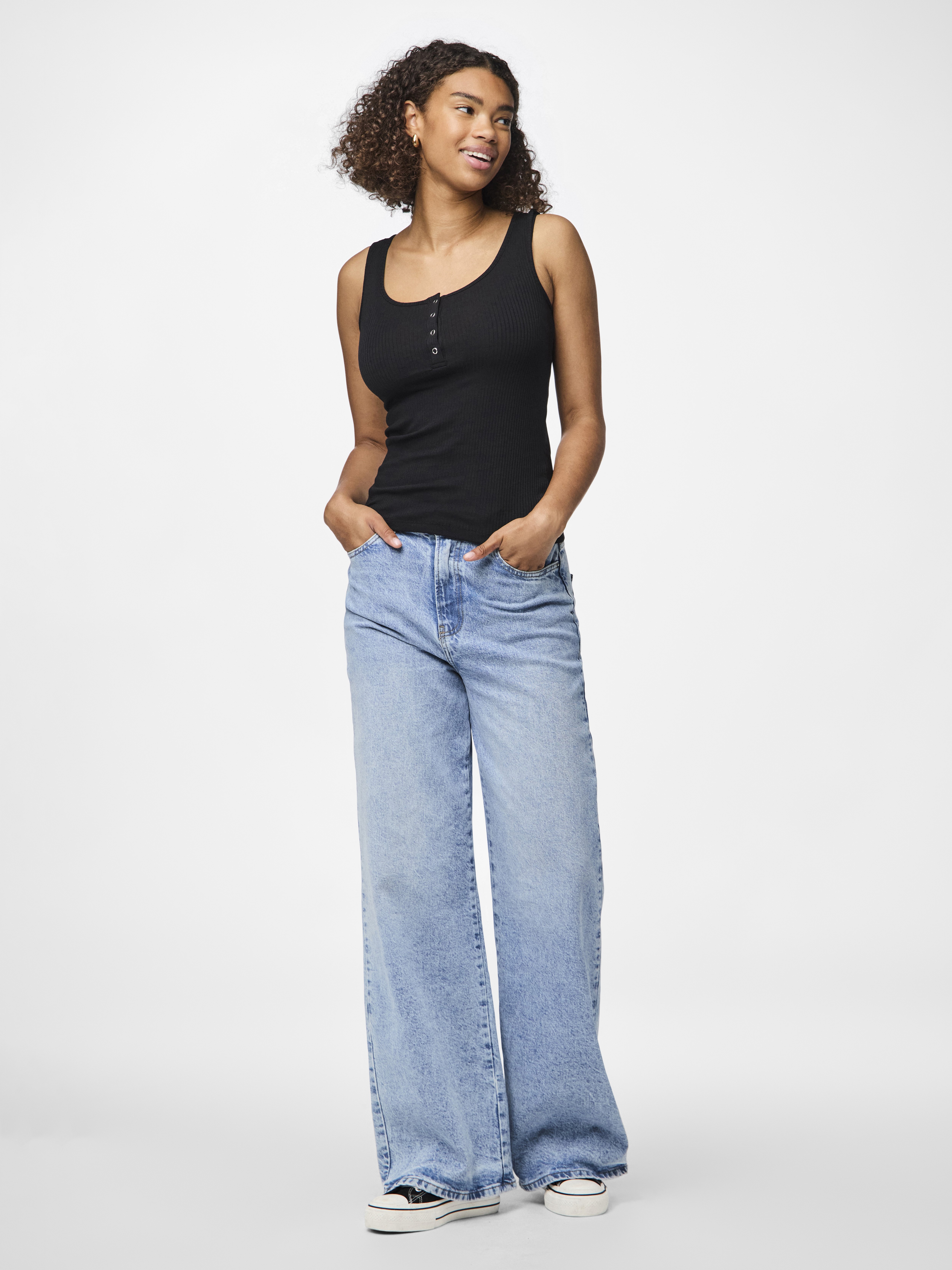 Pieces PCKITTE TANK - Top - black - Zalando.ie Pieces PCKITTE TANK - Top - black - Zalando.ie